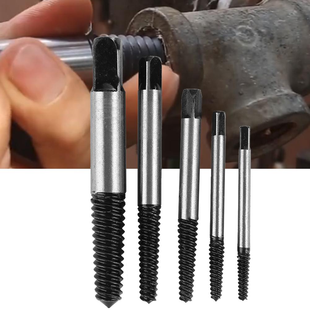 Трубопровод Сломанный Винт Экстрактор Поврежденный Болт Удалитель Инструмент для Извлечения 5 шт.