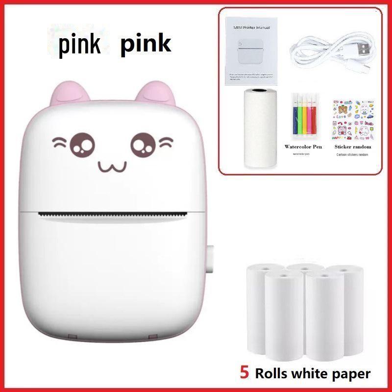 Portable Bluetooth Mini Thermal Printer for Mobile Photos