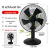 Bili Sha 12/16-inch Low Noise Oscillating Desk & Floor Fan - Ideal for Dorms, Homes & More