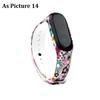 Красочный мягкий силиконовый браслет ремешок для Xiaomi Mi Band 3
