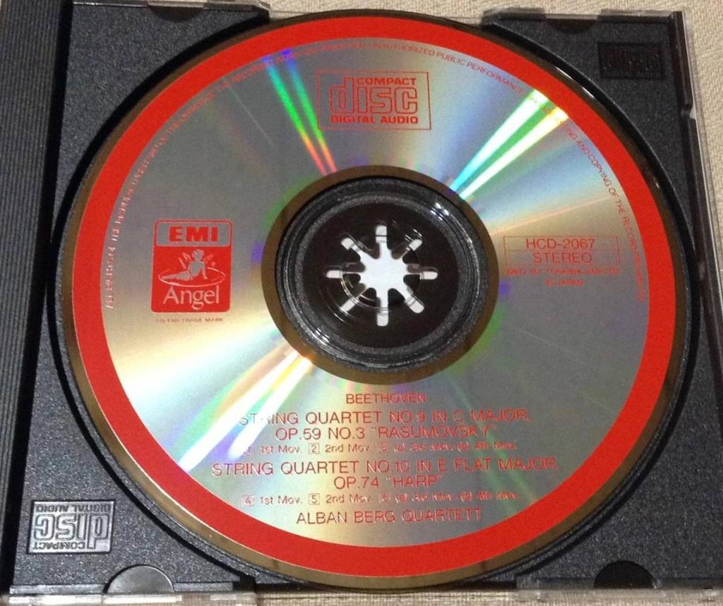 [USED] “Beethoven: String Quartet No. 9 and No. 10” Vienna Albanberg Quartet