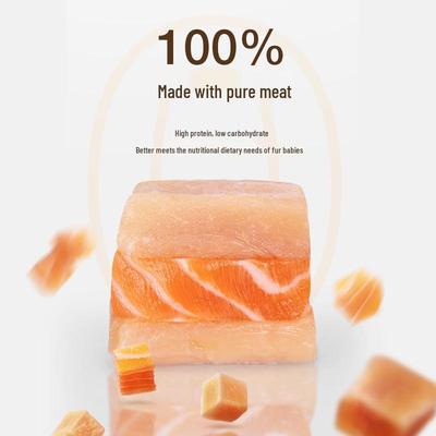 Лакомства для питомцев: Лиофилизированная курица, утка, говядина, лосось, перепел, гранулы яичного желтка для кошек и собак (Маленькая банка)