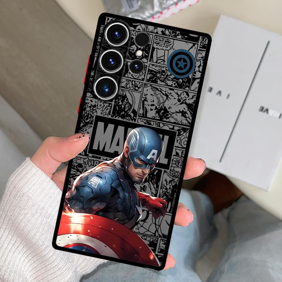 Marvel Дэдпул Человек-паук Funda Чехол для телефона для Samsung Galaxy S26 S25 Ultra S20 S24 Plus S22 Note 20 10+ S21 S23 FE