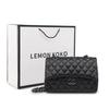 Female Classic Diamond Grid Embroidery Thread Small Square Bag, High-end Feeling, Small Fragrance Style, Commuting Crossbody Bag