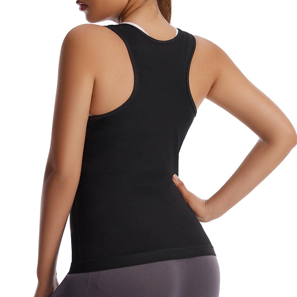 Тренажер для талии для сауны, жилет для женщин, триммер для талии, полимерный костюм для сауны, тренировочная майка, корректирующее белье для похудения, формирователь тела, рубашки для фитнеса