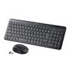 ELECOM Wireless with Numeric Keypad and Silent Mouse Slim and Compatible with and Keyboard, 2.4GHz, Quiet, 5-Button Set, Compact, Windows, ChromeOS,