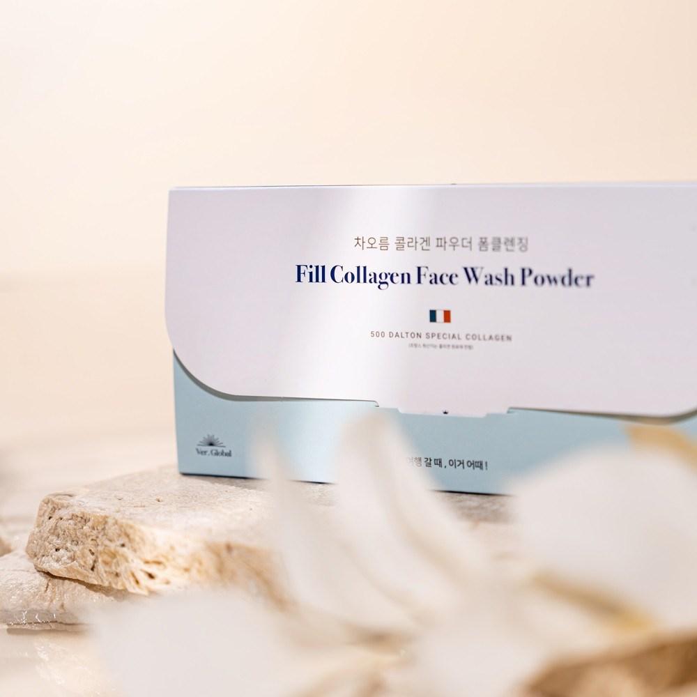 Unizar Chaorum Collagen Cleansing Powder Enzyme Face Wash Foam Cleansing, 1 коробка, 6 г