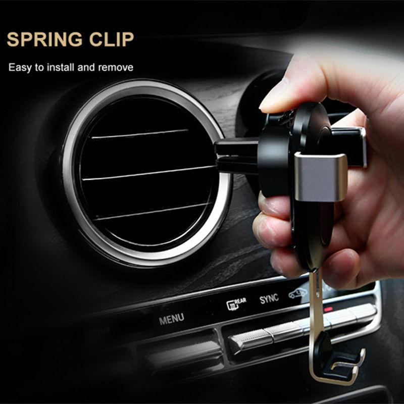 Air Vent Outlet Gravity Car Phone Holder For iPhone 7 6 6s Plus 5S Samsung S8