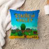 SStardew VValley Чехол на подушку Счастливый Дракон Чехол на диванную подушку Декор для дома Детский подарок