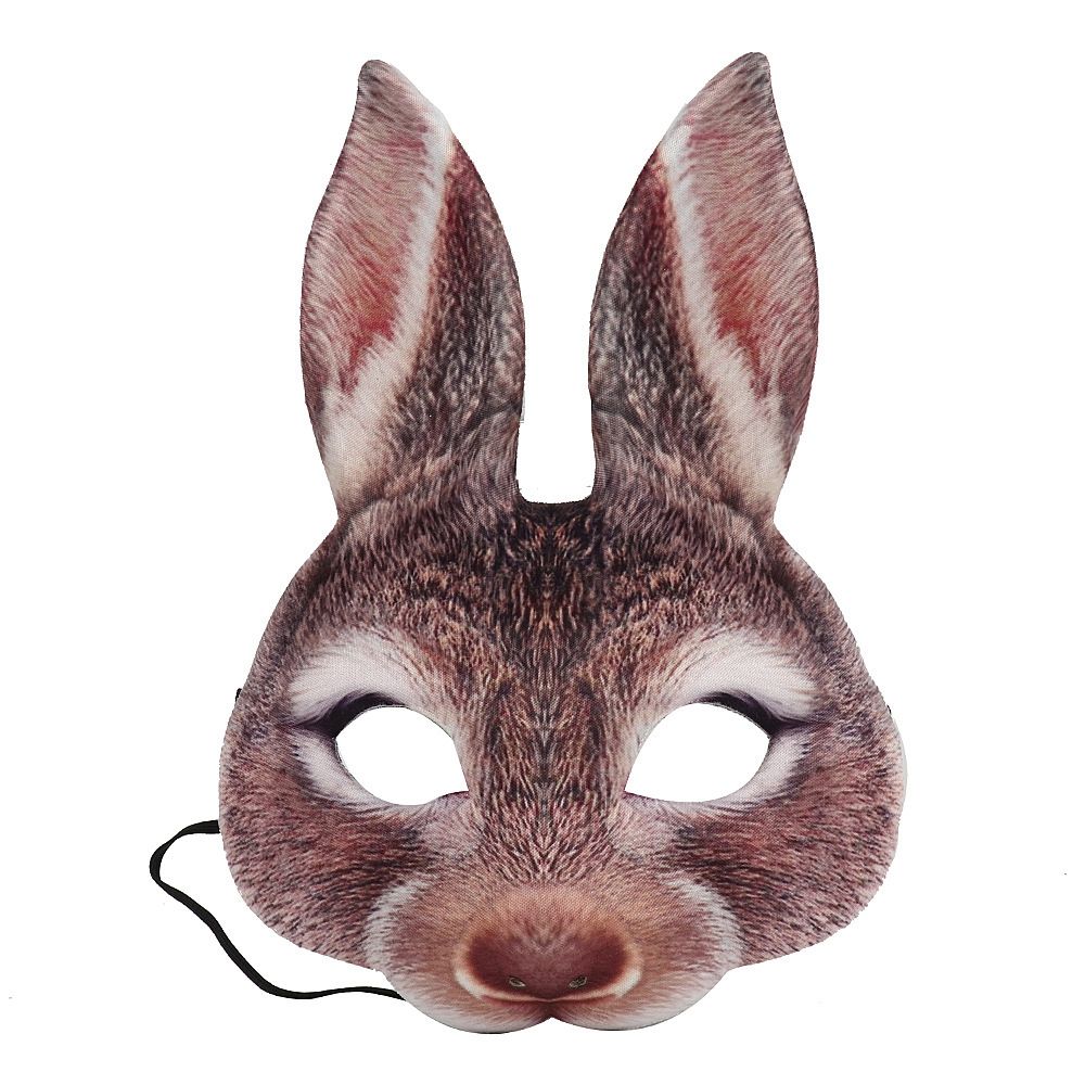 Carnival Party Male Female Masquerade Mask Bunny Mask Costume Party Supplies Halloween Decoration