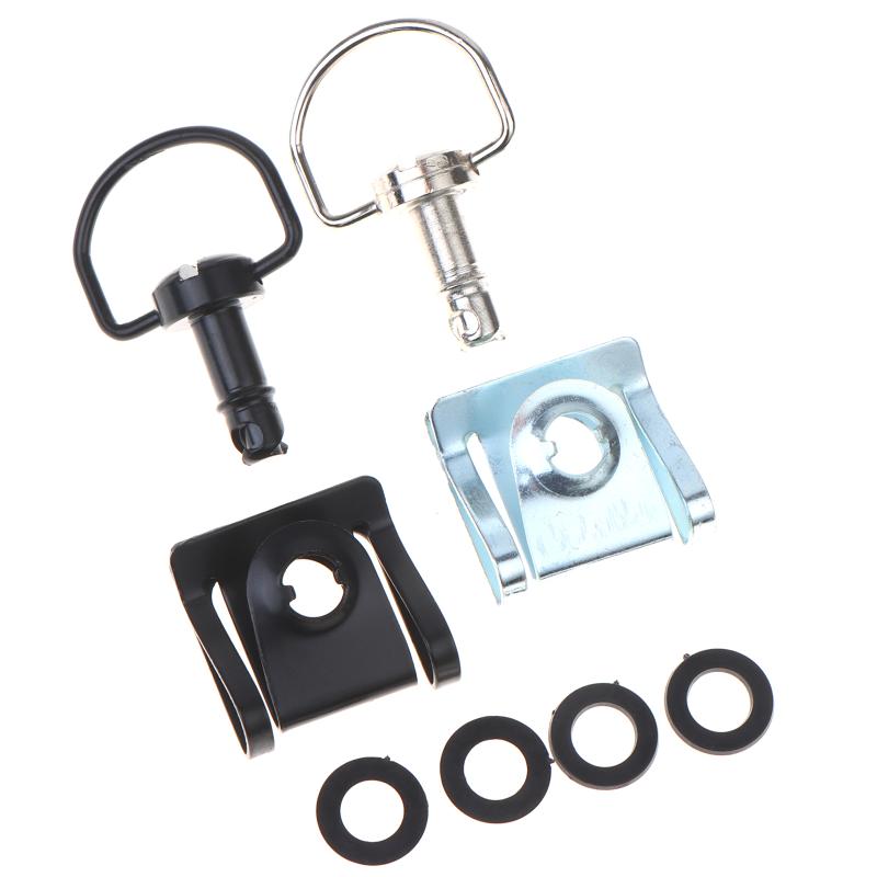 17mm Motorcycle Quick Release Screws 1/4 D-Ring Turn Race Fairing Fasteners Secure Lock for Motorbike Body Panel Fix
