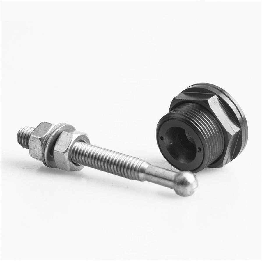 4X 22Mm Cnc Black Car Hood Bumper Latch Kit Quick Release Push Button Lock Clip