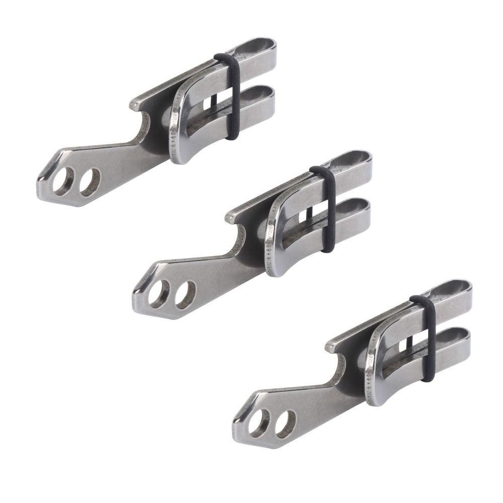 With Rubber Ring Money Pocket Clip Double-Sided Belt Clip Durable Suspension Belt Clip Camping