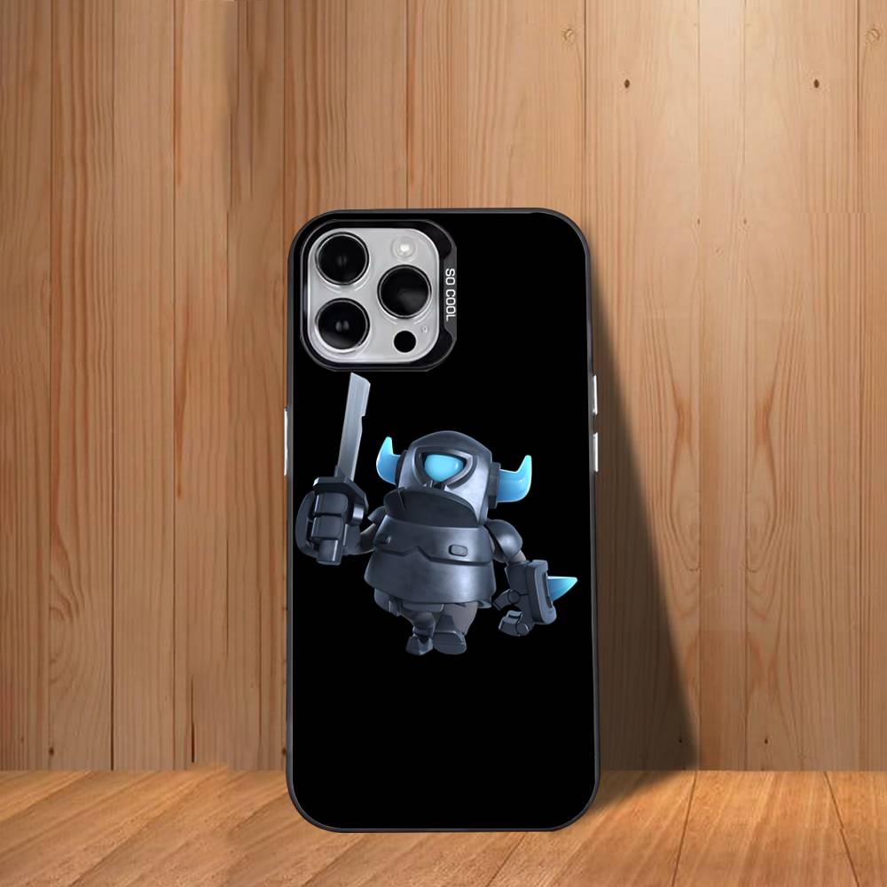 Cool Game A-PEKKA-s Phone Case For iPhone 17,16,15,14,13,12,11,Mini,Pro,SE,MAX White Matte Shockproof Cover