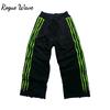 Спортивные штаны RogueWave Claw с тремя полосками, флуоресцентные, Y2K, уличная одежда, хип-хоп, индивидуальность, светящиеся, повседневные брюки, хлопковые джоггеры с кулиской
