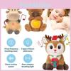 Adorable Light Up Breathing Bear Plush Toy For Soothing Sleep With Music For Kids