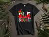 Elf Funny Matching Christmas Xmas Tree Tops Hoodie Tshirt Men Women Unisex AD820