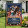 America 250 Garden Ag, Eagle Patriotic Yard Decor 1776-2026 ZZY