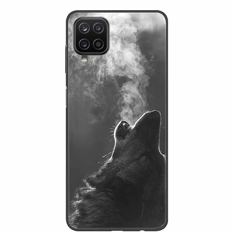 Чехол для Samsung A12 Мраморный Мягкий Силиконовый Задний Чехол для Samsung Galaxy A12 GalaxyA12 Nacho A 12 SM-A125 Чехол для Телефона Coque Fundas