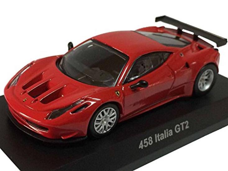Kyosho Ferrari Коллекция миниатюр 9 Circle K Sunkus 458 Italia GT2 Отдельный предмет (красный) 1/64