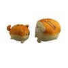 Plush Cute Bread Dog Key Chain Shiba Inu Cartoon Plush Doll Toy Kawaii Plush Animal Pendant  Men