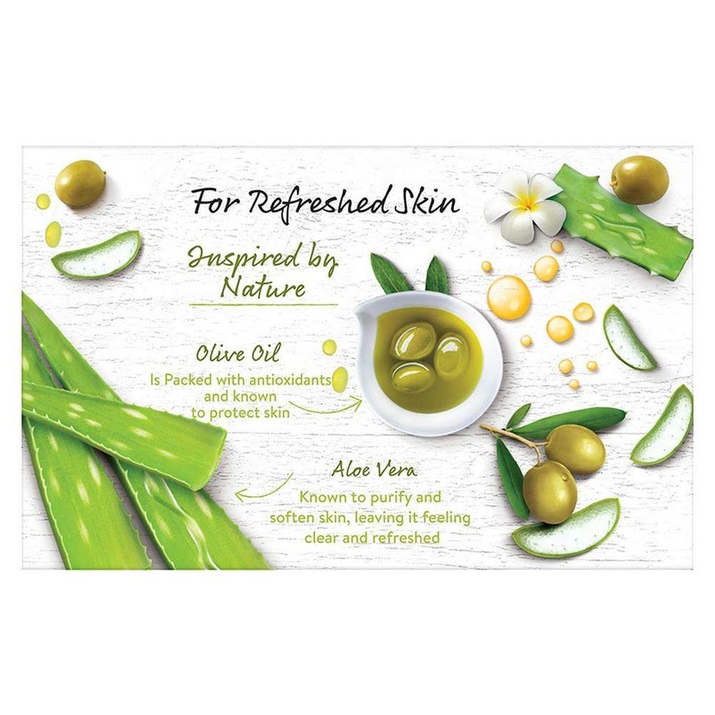 Pears Натуральное детоксифицирующее мыло, алоэ вера, 125 г (Пакет из 3)