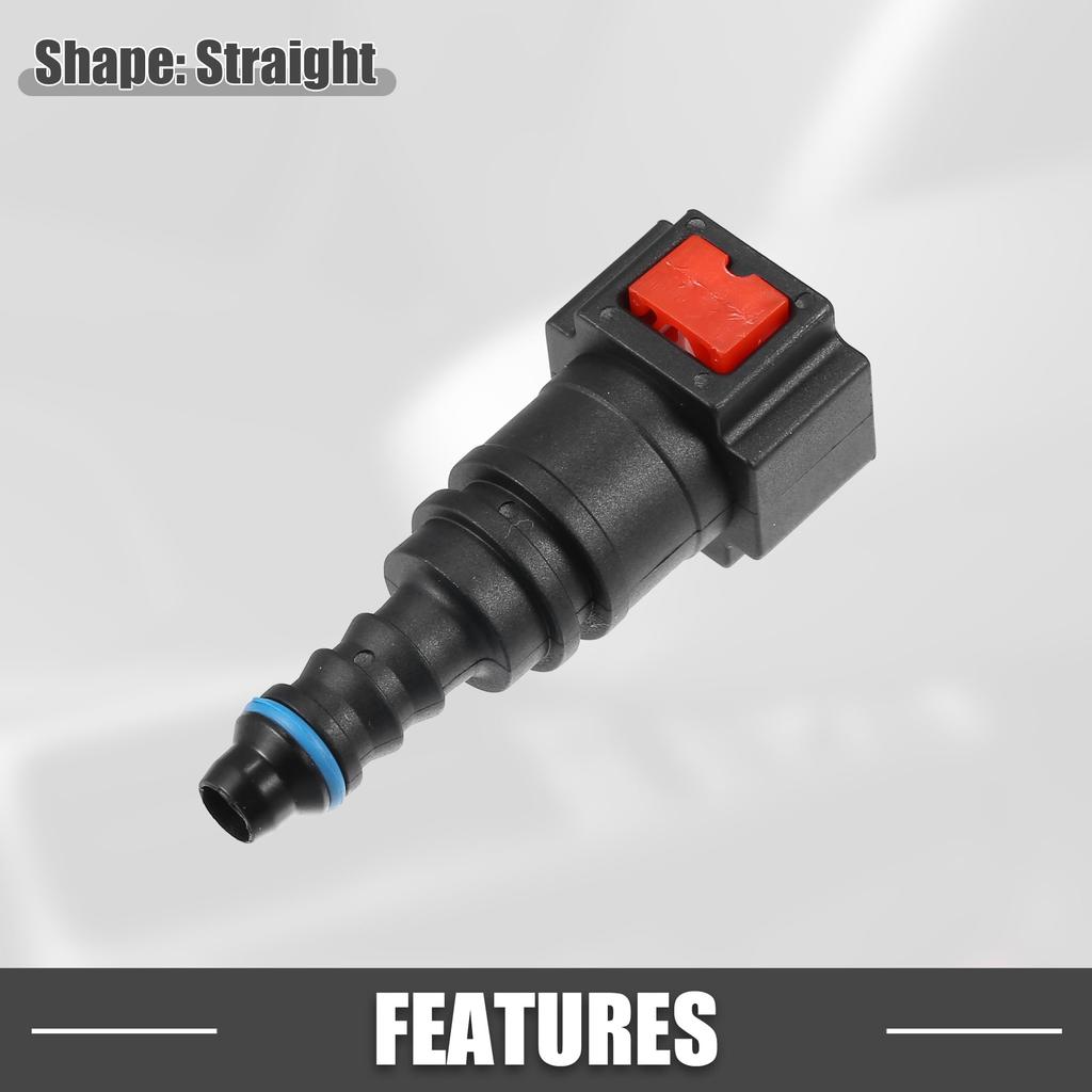 ABSOPRO Автомобильный топливный шланг Быстросъемный соединитель Прямой 5/16" 7.89мм SAE к
