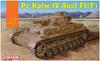 Dragon WWII German Army Panzer IV F1 Type Plastic Model DR7560 1/72 (F)