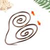 Adjustable Copper Spiral Hand Ring Energy Healing Meditation Handmade Palm Cuff Spiral Palm Ring Jewelry