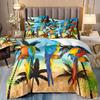 Double Duvet Cover And Pillowcases For Girls,Flamingo And Parrot Bedding,Bird Flowers And Trees Print,Dropship Wholesale,200x200