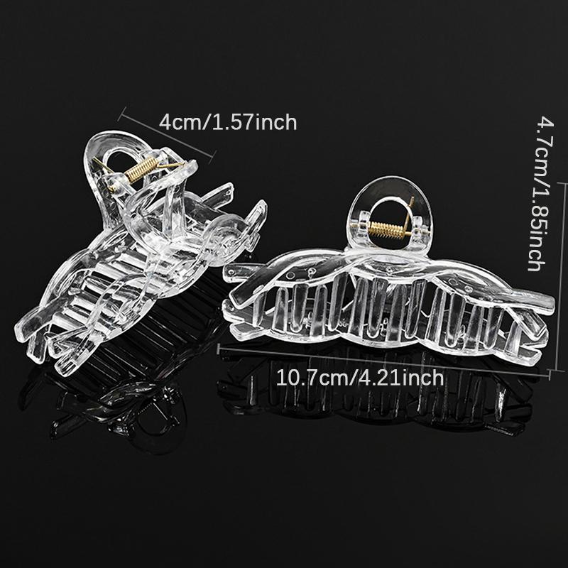 Акриловые прозрачные коготь прозрачные пластиковые заколки для волос пустая шпилька основа для DIY