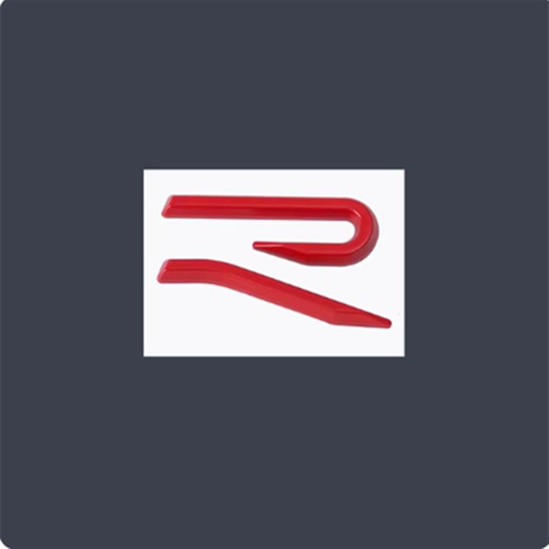 3D металлический материал автомобиль новый R рельс передняя решетка значок эмблема наклейки для VW Volkswagen SAGITARE ARTEON POLO MK GOLF 8 аксессуары