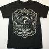 Винтажная черная футболка VOLBEAT ESTD 2001, тяжелый хлопок, полный размер, унисекс, US039