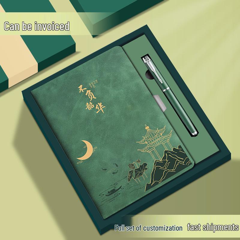 Блокнот А5 на заказ с толстыми листами: Студенческий приз высокой ценности и журнал для встреч предприятия с печатью логотипа.