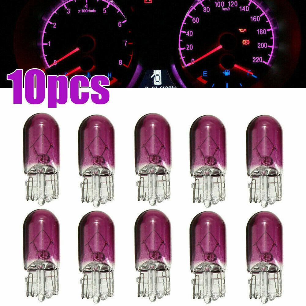10x T10 501 W5W клиновидный автомобильный габаритный свет 12 В 3 Вт внутренняя приборная панель приборная панель датчик лампа для стайлинга автомобиля универсальный