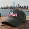 Унисекс винтажная стираная бейсболка с принтом 250-летия США 1776 2026, регулируемая посадка, хлопковая кепка в стиле "папа"