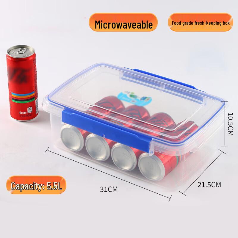 NIVORCE Leak-Proof Refrigerator Food Storage Container