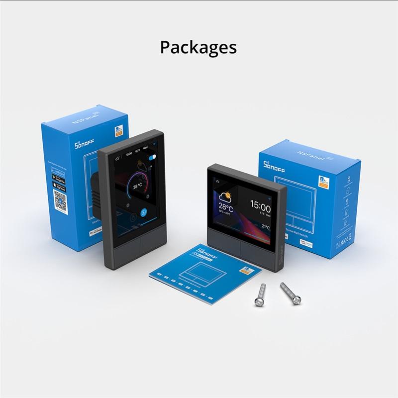 Sonoff NSPanel WiFi Smart Scene Switch Термостат Температура Все-в-одном Управление Сенсорный Экран