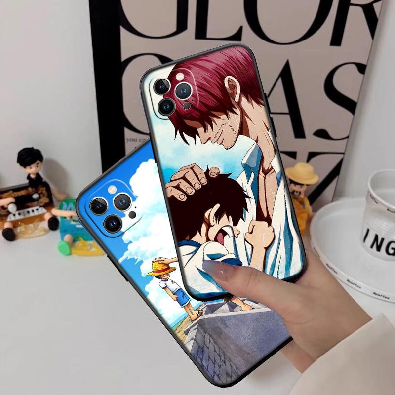 One Piece Shanks Phone Case for Samsung Galaxy S20 S21 S22 Ultra FE + Plus A21S A22 A24 A25 A26 A30 A30S A31