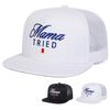 Унисекс Mama TRIED Вышитые сетчатые кепки в стиле хип-хоп для весны и лета, регулируемые спортивные бейсболки для отдыха, солнцезащитные кепки
