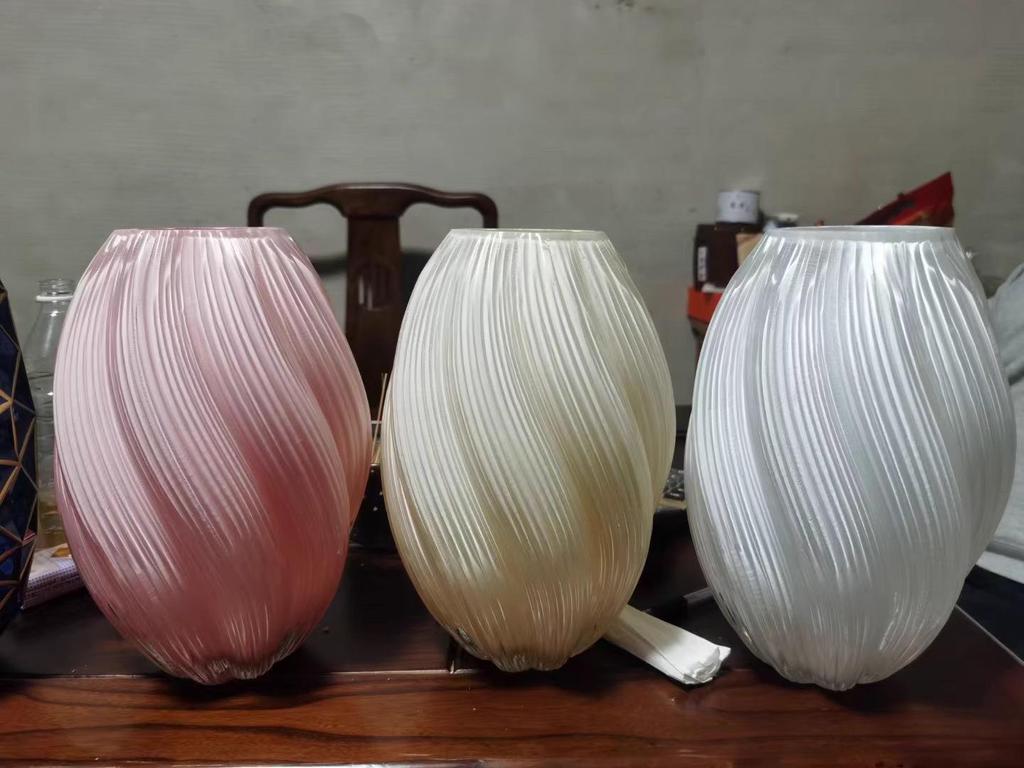 Стеклянная ваза для свежих или сухих цветов - Элегантный французский гидропонный домашний декор