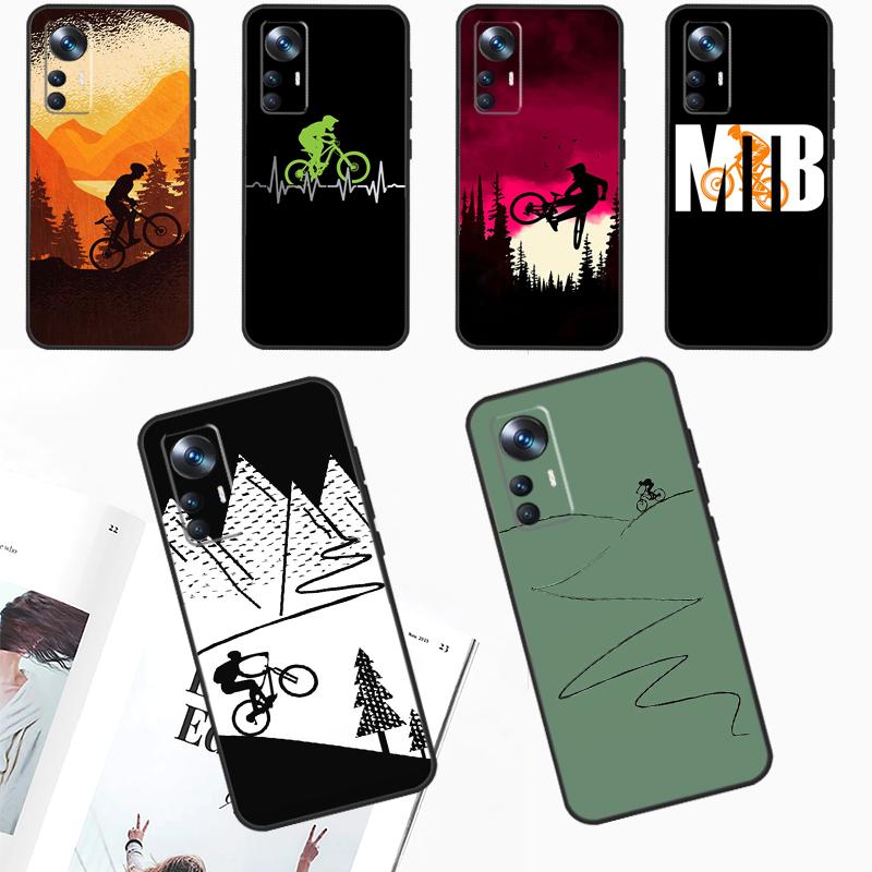 Чехол для горного велосипеда MTB для Xiaomi 14 Ultra 11T 12T 13T Pro 12 13 Lite POCO X6 M6 Pro X3 X4 X5 M5s F3 F5 Cover
