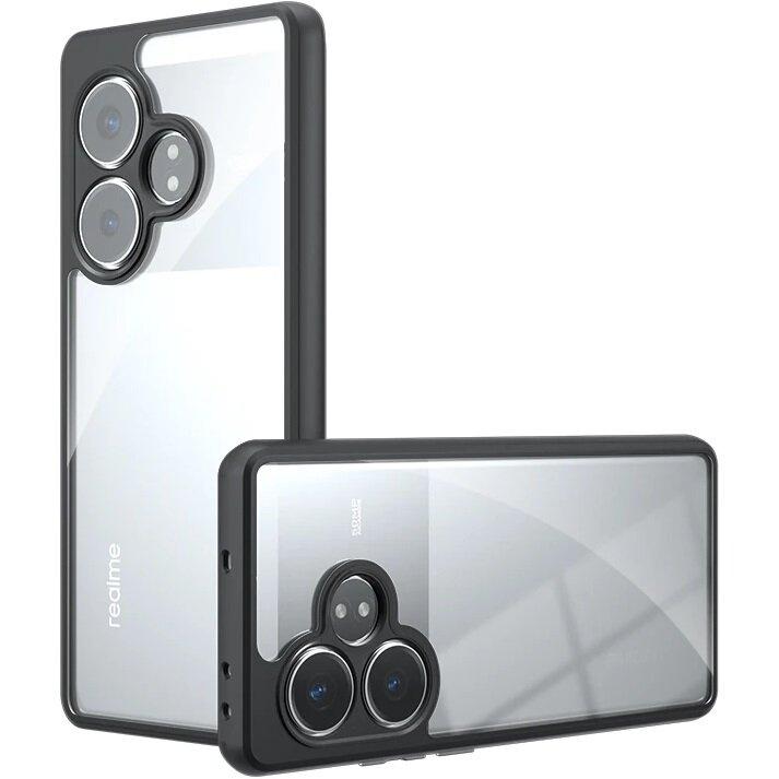 Case for Realme GT 6 / 6T, Fusion Hybrid, transparent