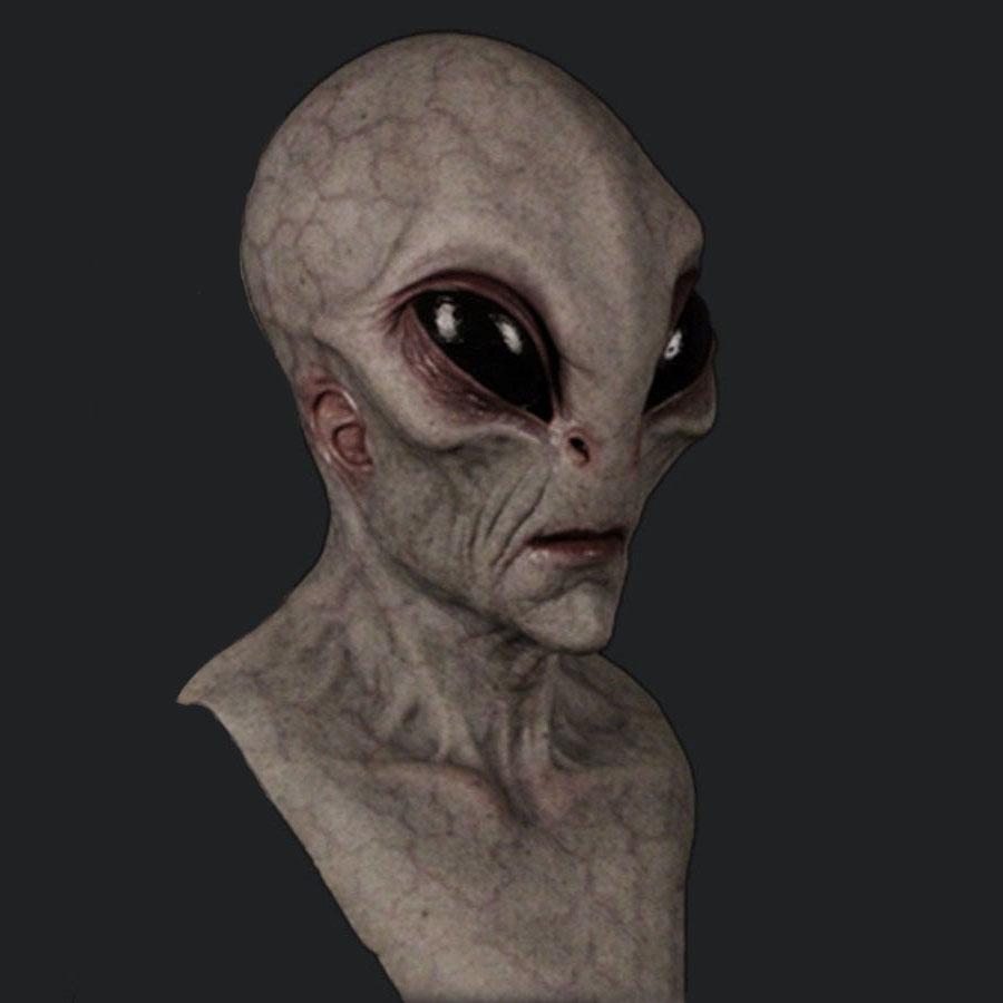 1 шт. Латексная страшная маска инопланетянина для Хэллоуина/Косплея/Костюмированной вечеринки/Аниме-вечеринки