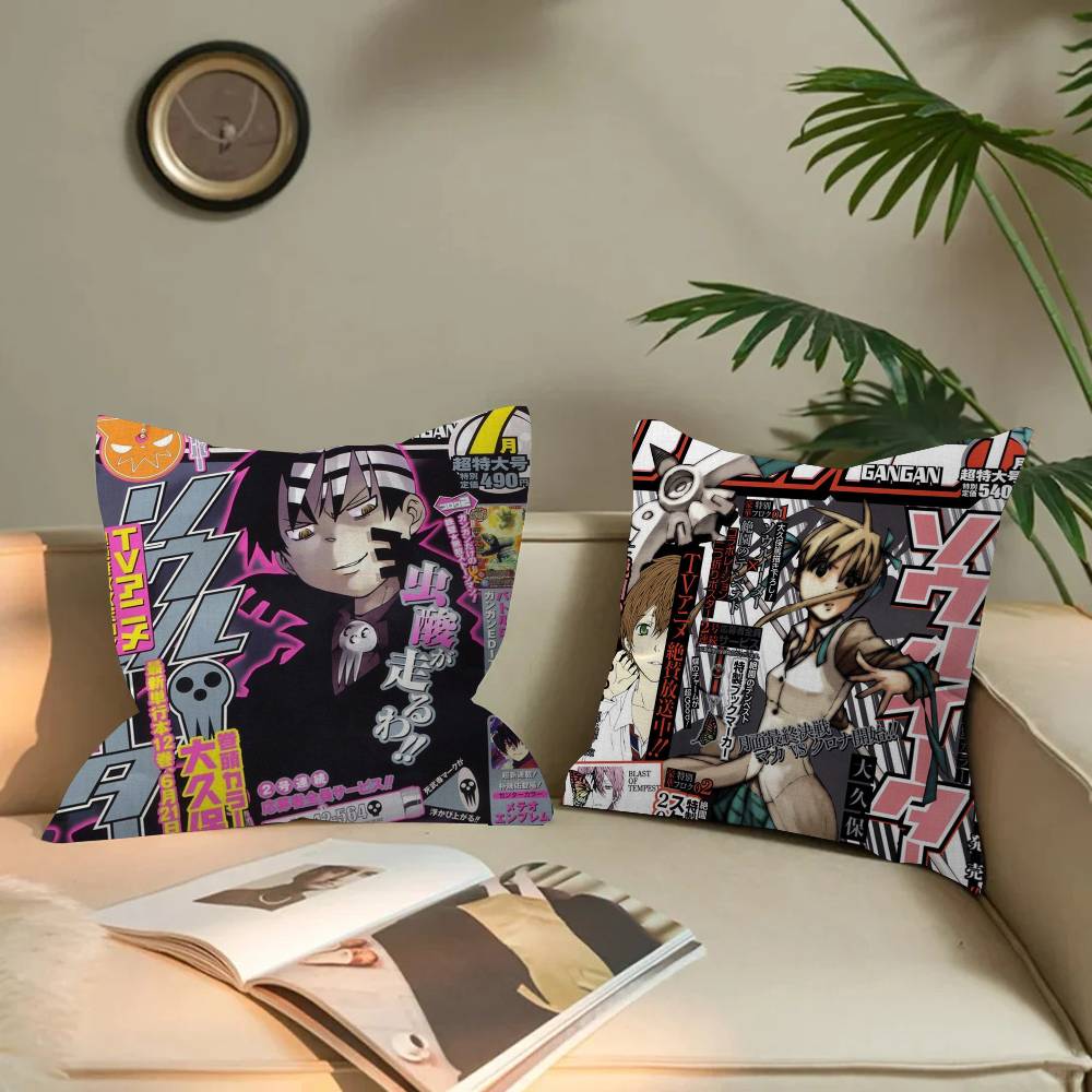 Японский Аниме S-Soul E-Eater Наволочки Домашнее Постельное Белье Декоративная Наволочка Свадебная Супер Мягкая Наволочка