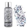 Eye Glitter Nail Hair Body Face Glitter Gel Art Flash Heart Loose Sequins Cream Festival Glitter Decoration Party Festival