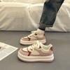 Platform White Shoes Women's Spring and Autumn Ins Fashion Hight Increasing Board Shoes New Wild Running Casual Sneaker