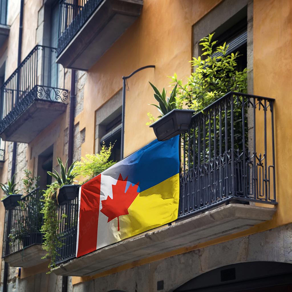 3х5 Украина Украинский маленький флаг 3х5 футов Баннер для дома Супер полиэстер Премиум, устойчивый к выцветанию