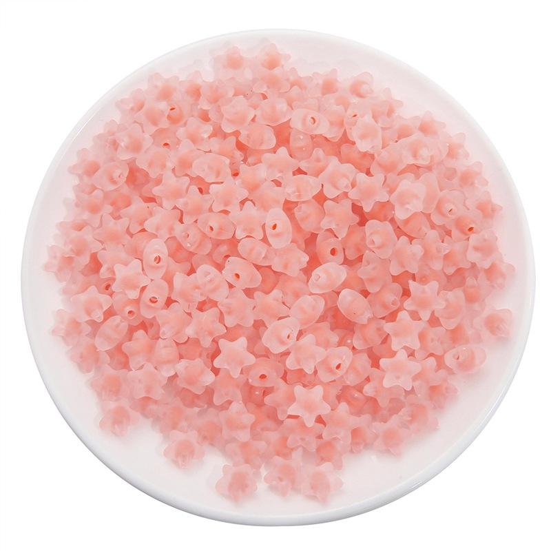 Творческие 80 шт конфетного цвета DIY поделки горячая распродажа для изготовления ювелирных изделий в форме звезды 11 мм разделитель популярные свободные бусины акриловая фурнитура