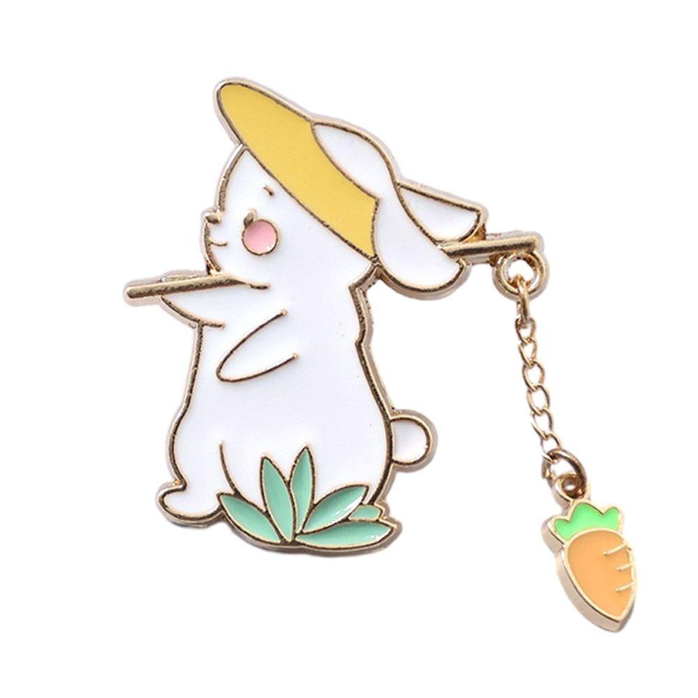 Мультяшный дизайн Значок-пин с животным Эмалевое покрытие Мультяшный кот Пин Креативная брошь Аниме значки